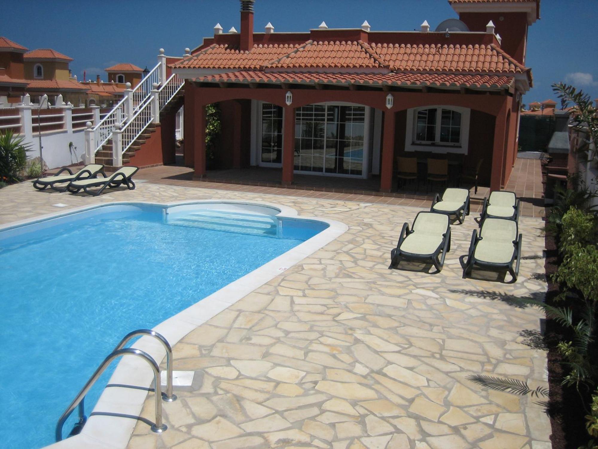 Verano Brisa Private Golf Villa Caleta De Fuste Exterior foto